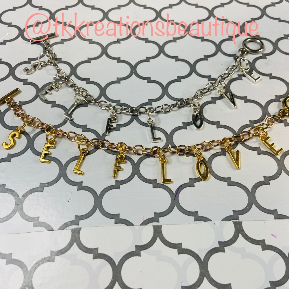 SELF LOVE Chain Bracelets